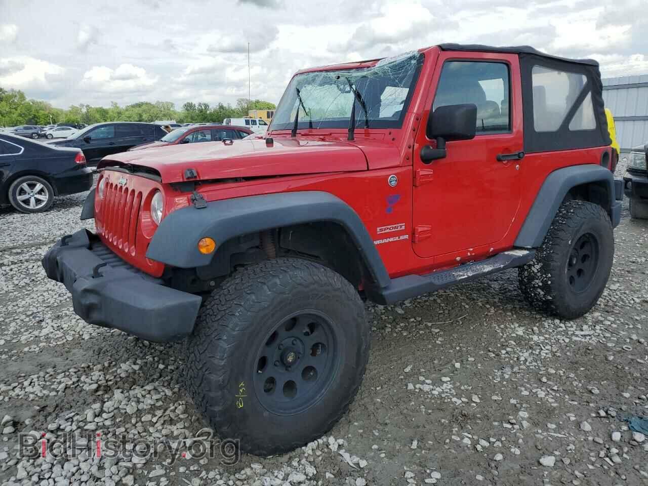 Photo 1J4AA2D14BL563631 - JEEP WRANGLER 2011