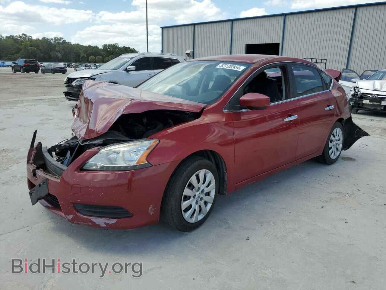 Photo 3N1AB7AP1DL776250 - NISSAN SENTRA 2013