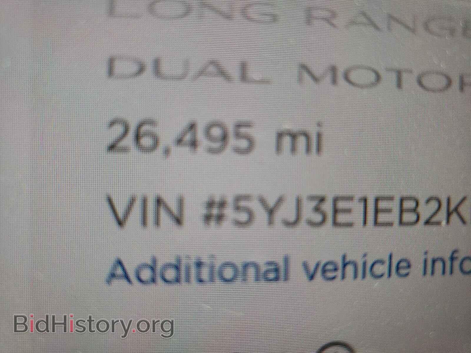2019 TESLA MODEL 3 - VIN: 5YJ3E1EB2KF452583 - Фото 8