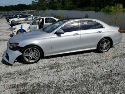 2017 Mercedes-Benz E-CLASS 300, silver — VIN WDDZF4JB2HA192563, Copart