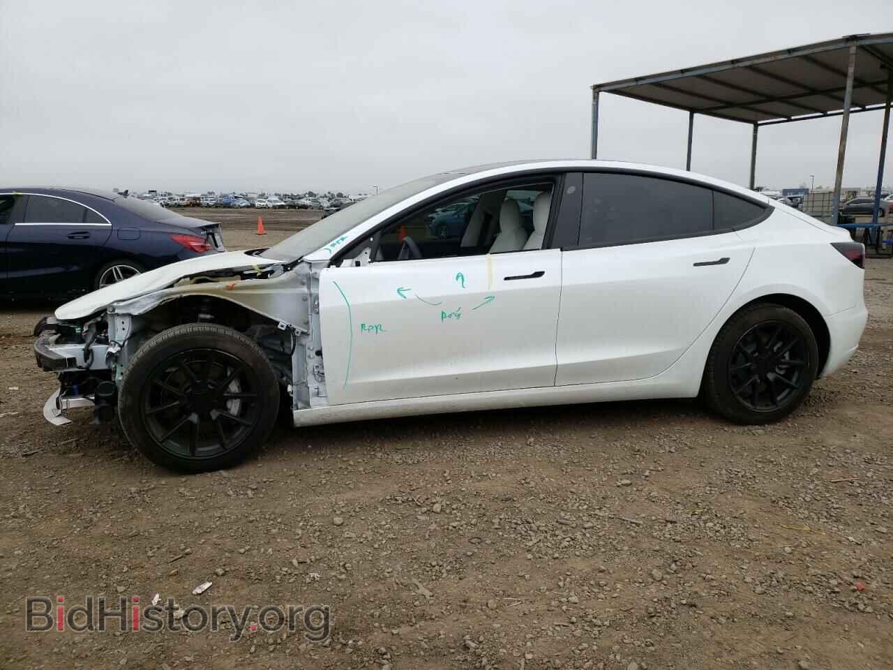 Photo 5YJ3E1EBXMF937640 - TESLA MODEL 3 2021