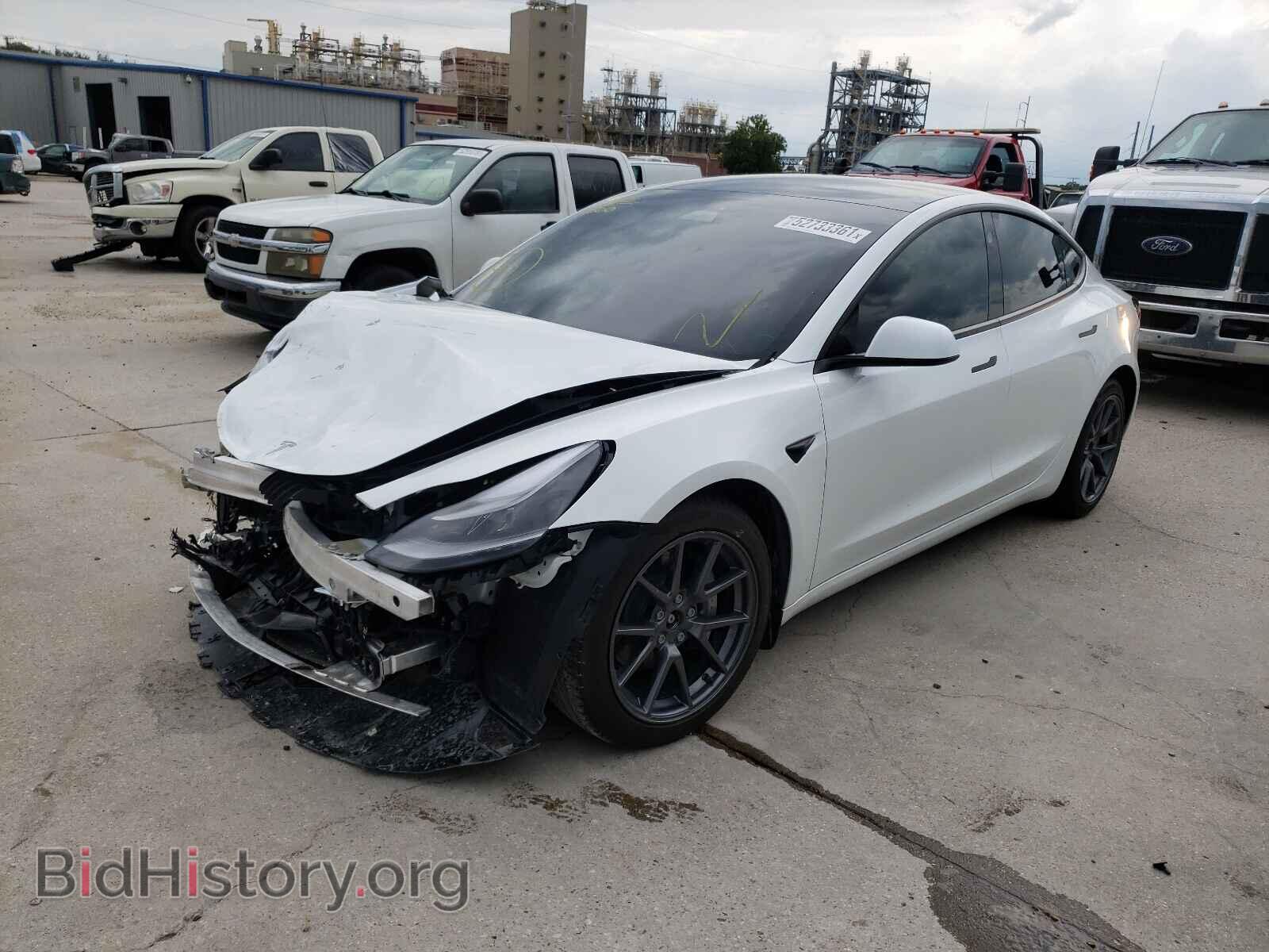 2021 TESLA MODEL 3 - VIN: 5YJ3E1EB8MF992281 - Photo 2