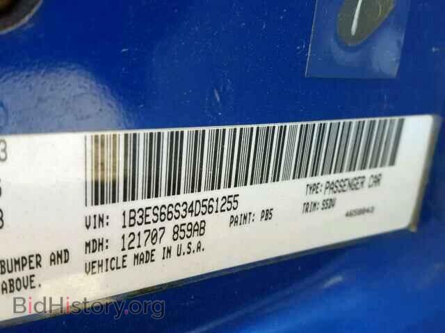 2004 DODGE NEON - VIN: 1B3ES66S34D561255 - Фото 10