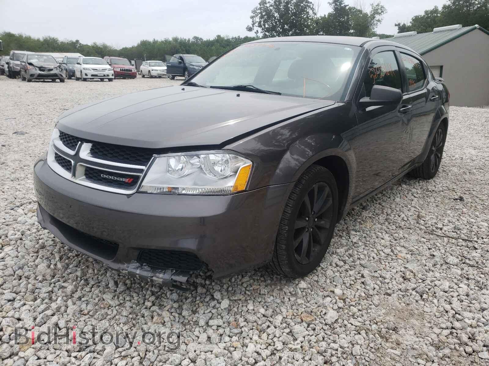 2014 DODGE AVENGER - VIN: 1C3CDZAB1EN202530 - Фото 2