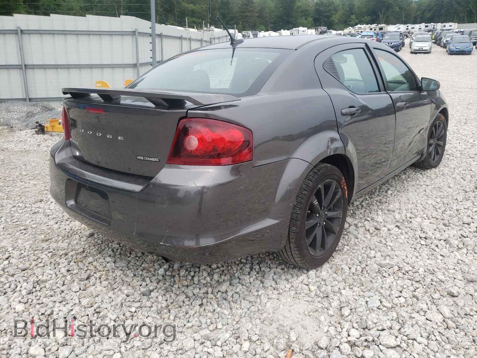 2014 DODGE AVENGER - VIN: 1C3CDZAB1EN202530 - Фото 4