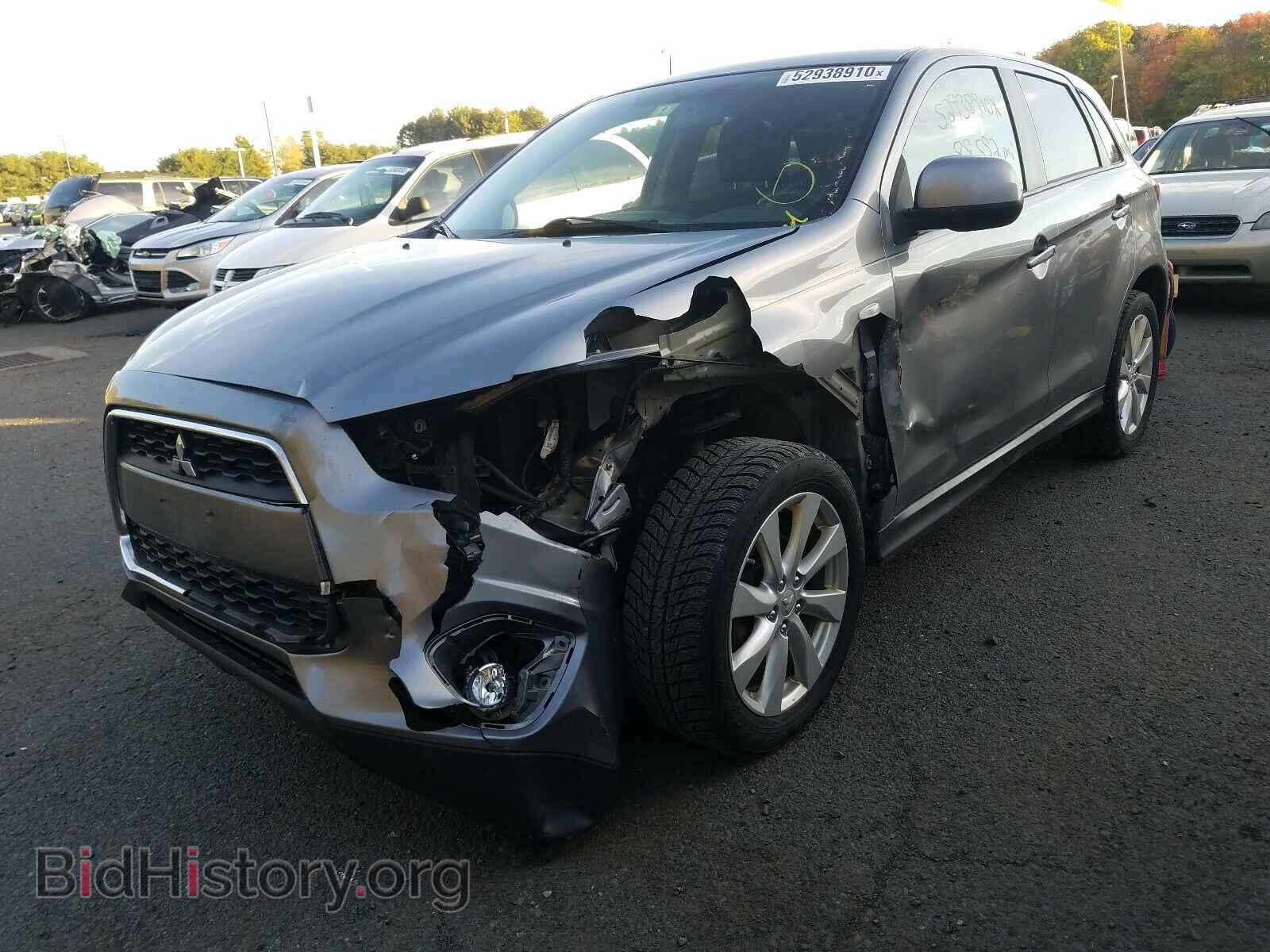 2014 MITSUBISHI OUTLANDER - VIN: 4A4AR3AUXEE019896 - Фото 2