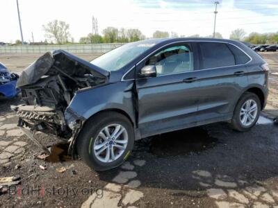 2020 Ford EDGE SEL, серый — VIN 2FMPK4J92LBA91347, Copart