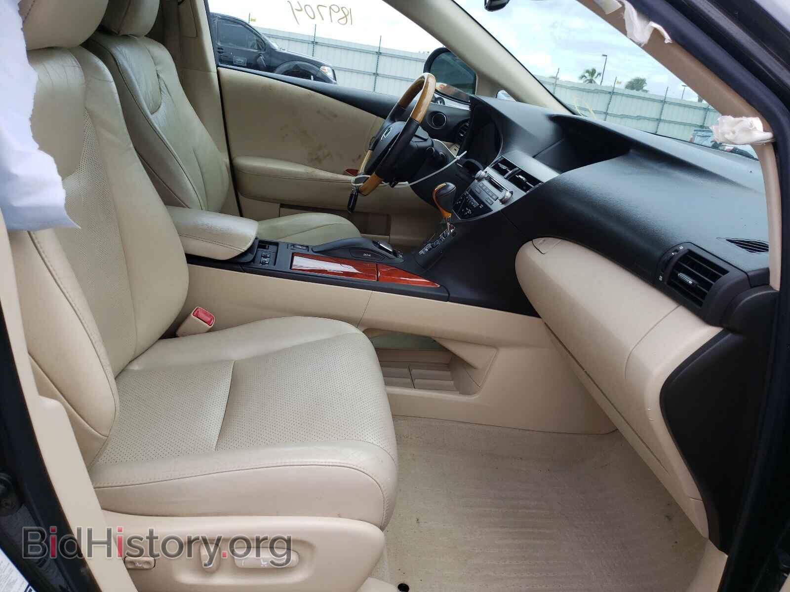 2010 LEXUS RX350 - VIN: 2T2BK1BA1AC032585 - Фото 5
