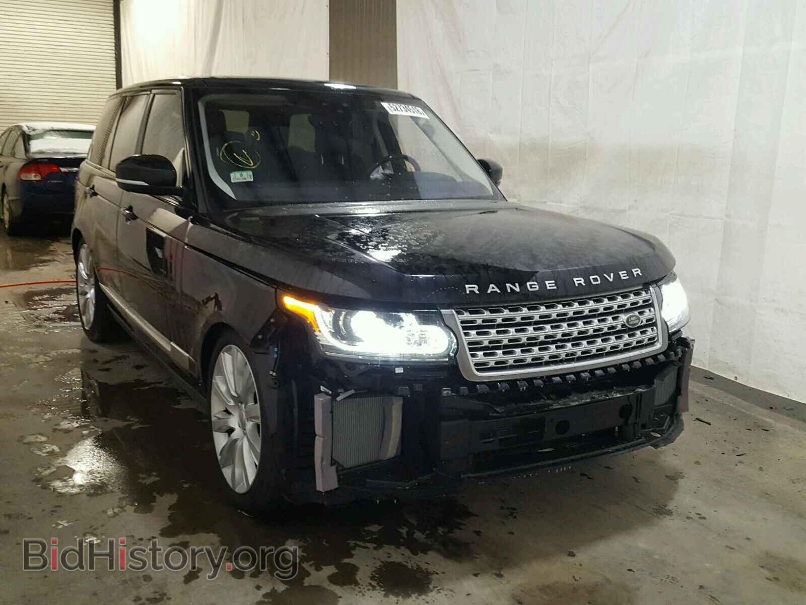 Photo SALGS2FE9HA357196 - LAND ROVER RANGE ROVE 2017