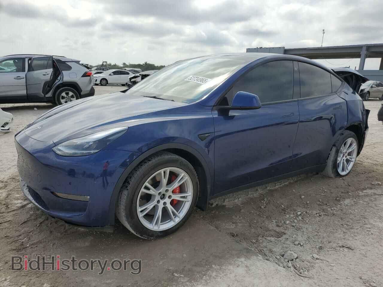 Фотография 7SAYGDEE2NF395904 - TESLA MODEL Y 2022