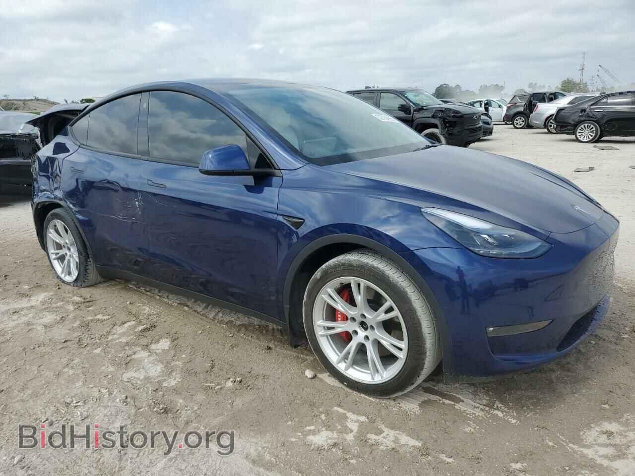 2022 TESLA MODEL Y - VIN: 7SAYGDEE2NF395904 - Фото 4
