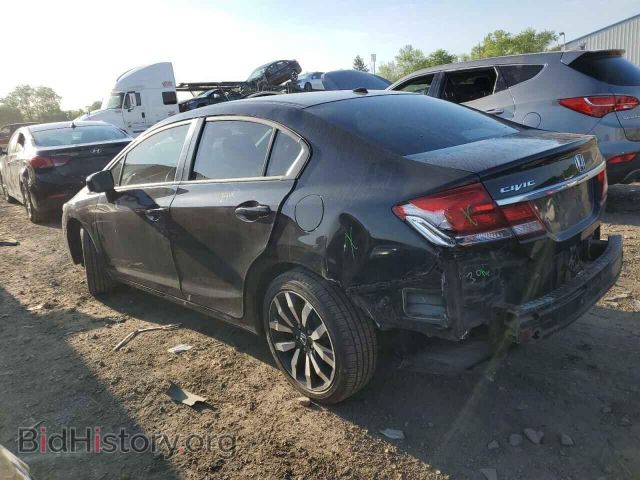 2014 HONDA CIVIC - VIN: 2HGFB2F9XEH516814 - Фото 2