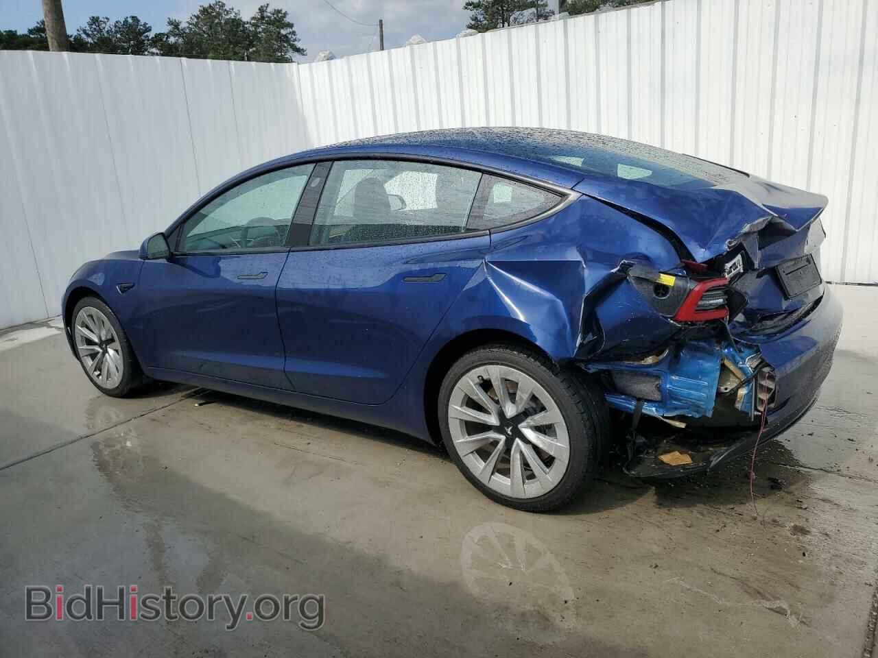 2022 TESLA MODEL 3 - VIN: 5YJ3E1EB0NF189224 - Фото 2