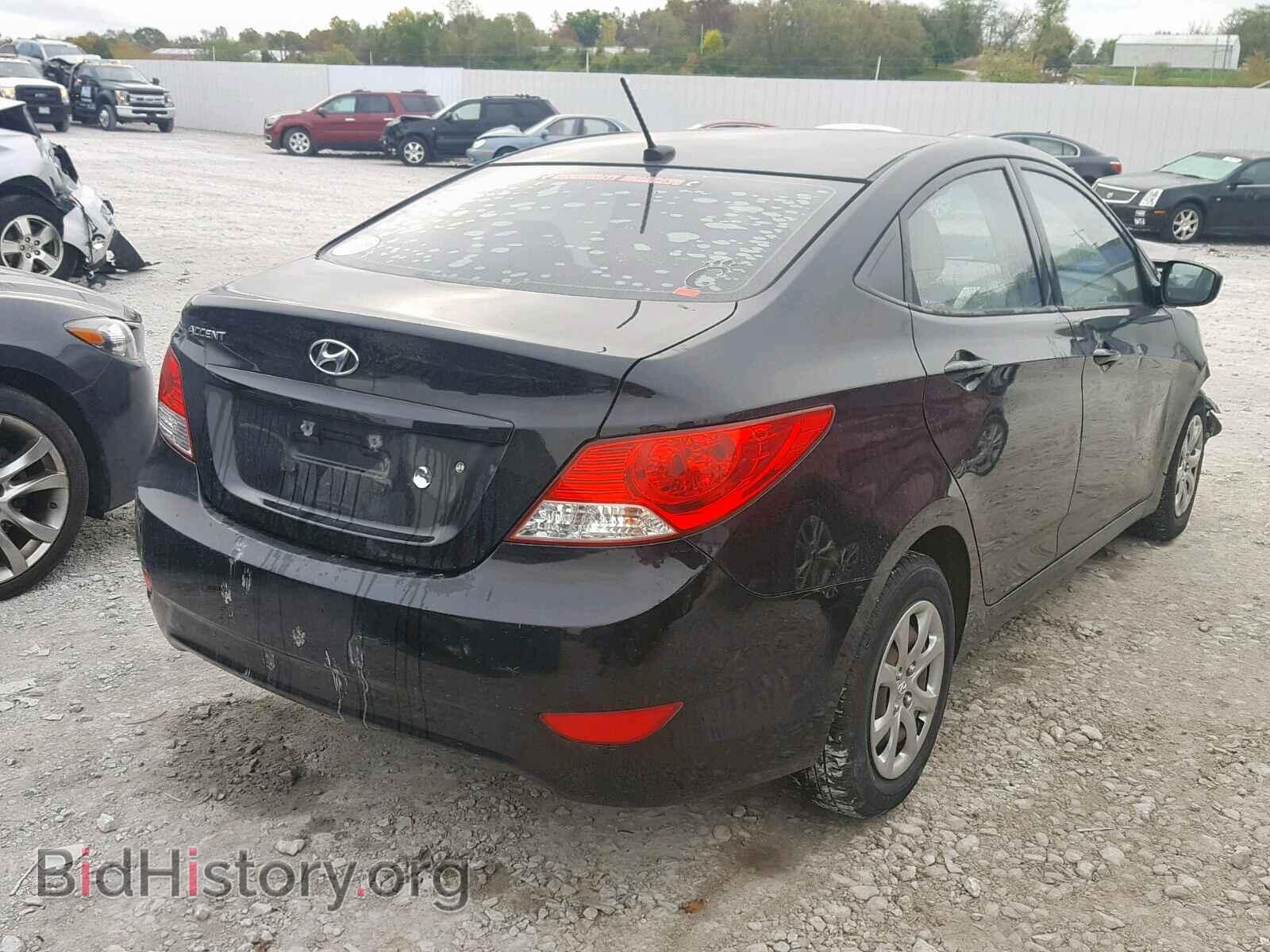 2013 HYUNDAI ACCENT - VIN: KMHCT4AE8DU580372 - Фото 4