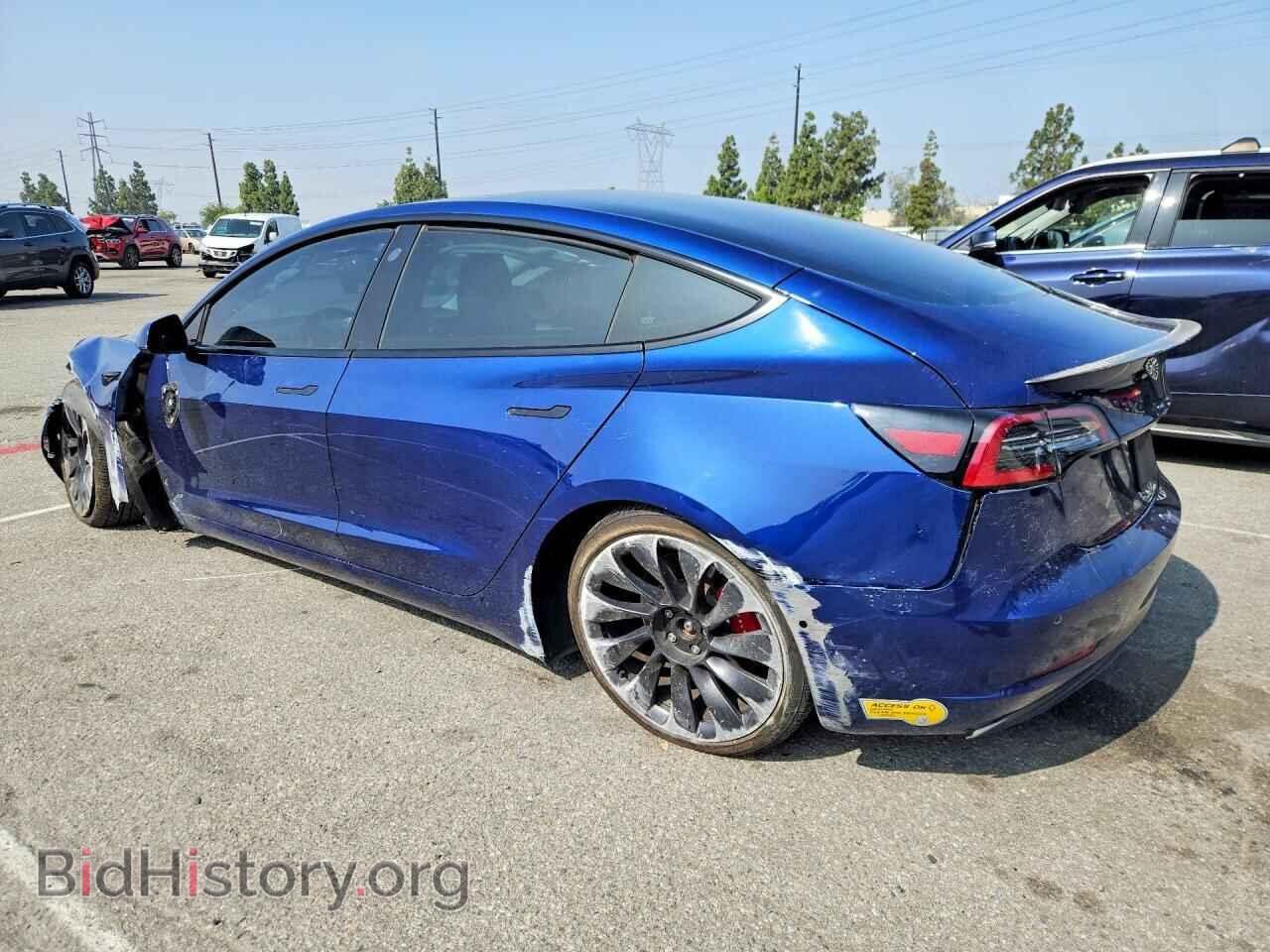 2021 TESLA MODEL 3 - VIN: 5YJ3E1EC6MF093668 - Фото 2