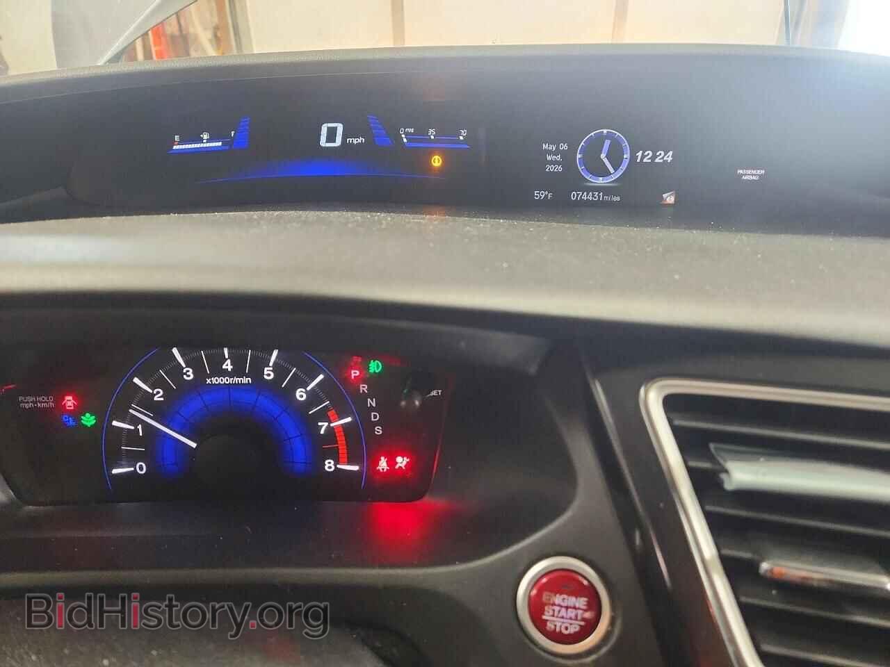 2015 HONDA CIVIC - VIN: 2HGFG3B08FH521722 - Фото 9