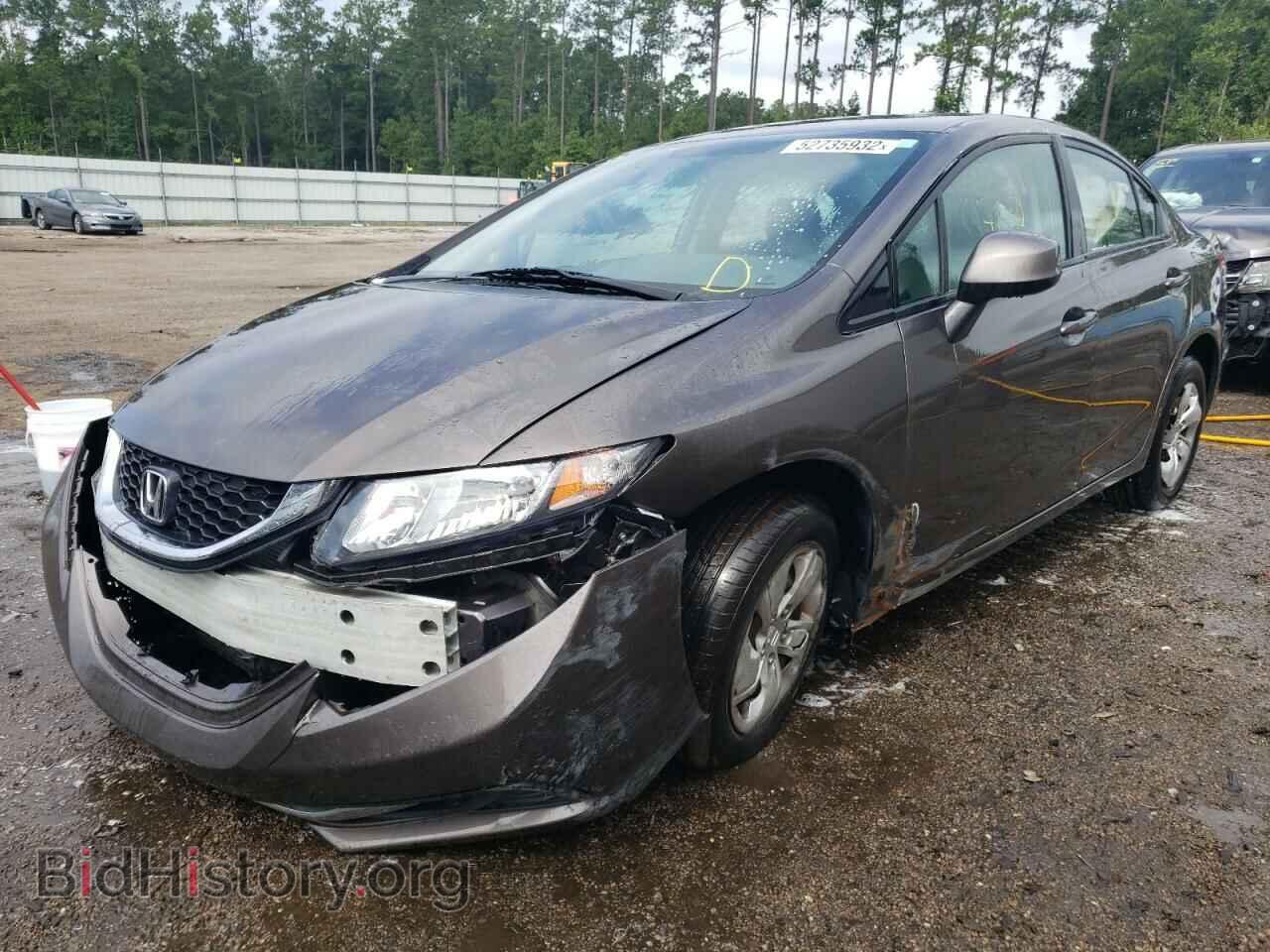 2013 HONDA CIVIC - VIN: 19XFB2F55DE247675 - Фото 2