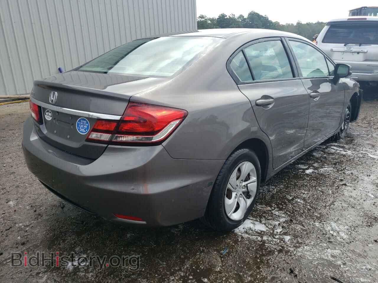 2013 HONDA CIVIC - VIN: 19XFB2F55DE247675 - Фото 4