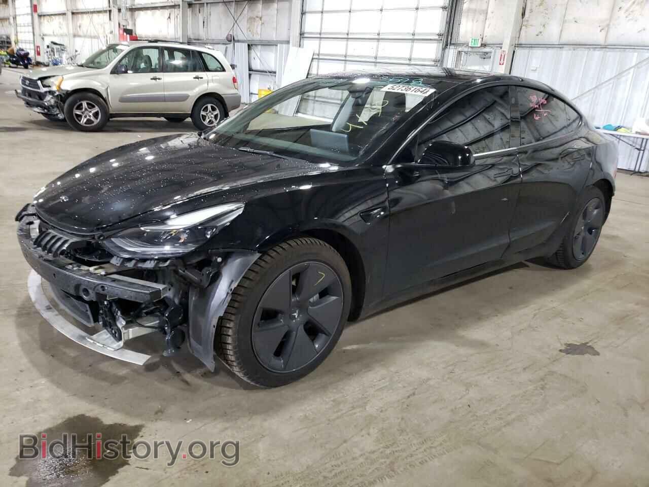 Photo 5YJ3E1EB2NF127050 - TESLA MODEL 3 2022