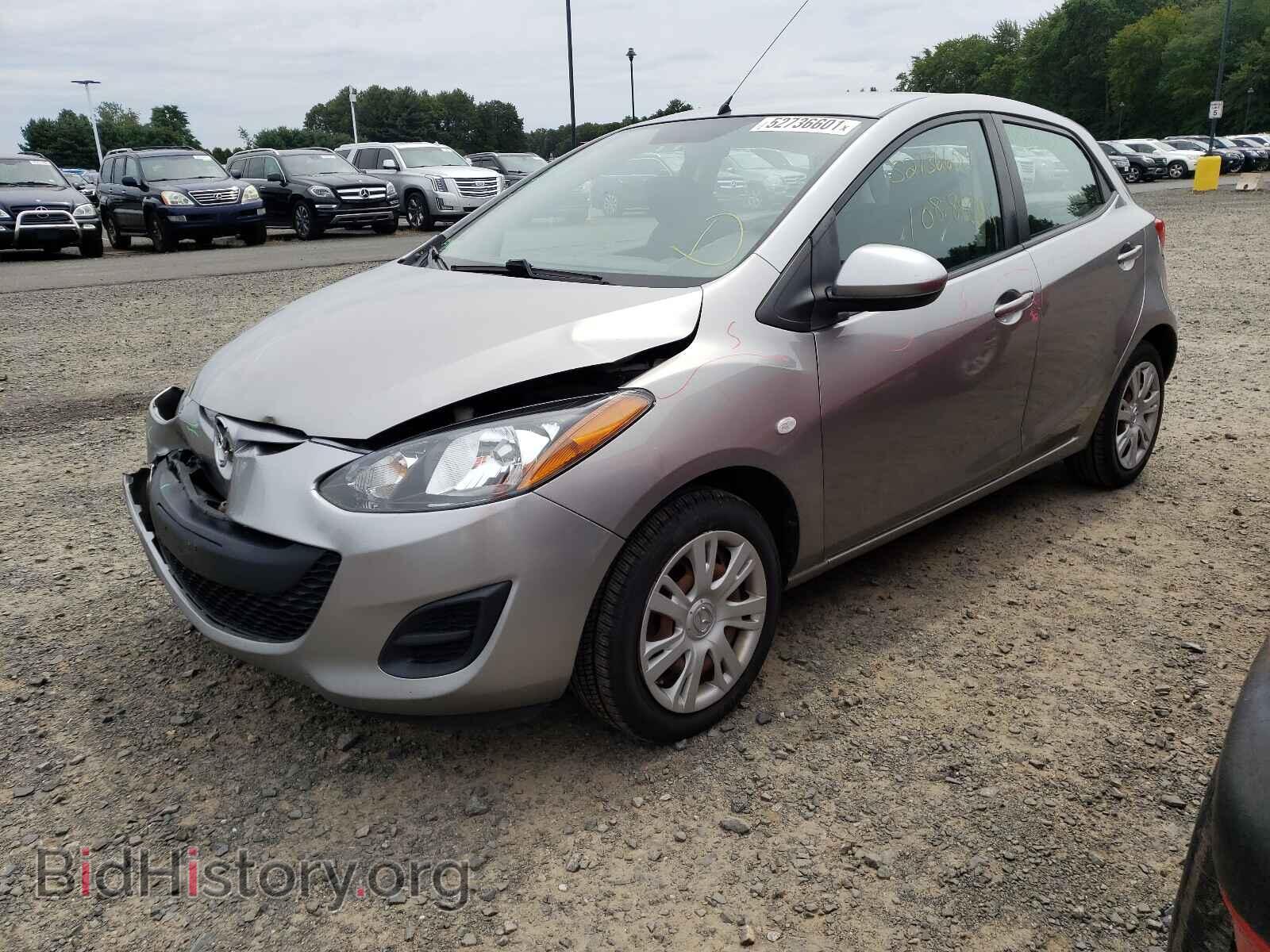 2012 MAZDA 2 - VIN: JM1DE1KY2C0137229 - Фото 2