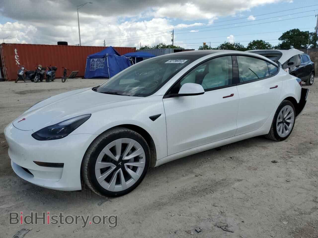 Фотография 5YJ3E1EA6PF498013 - TESLA MODEL 3 2023