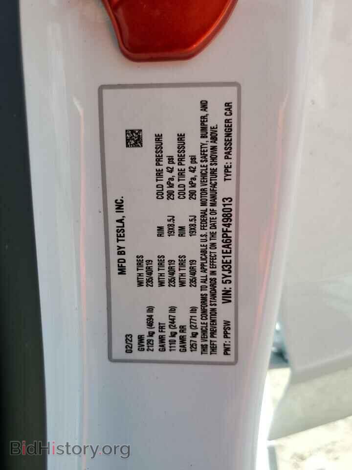 2023 TESLA MODEL 3 - VIN: 5YJ3E1EA6PF498013 - Photo 12