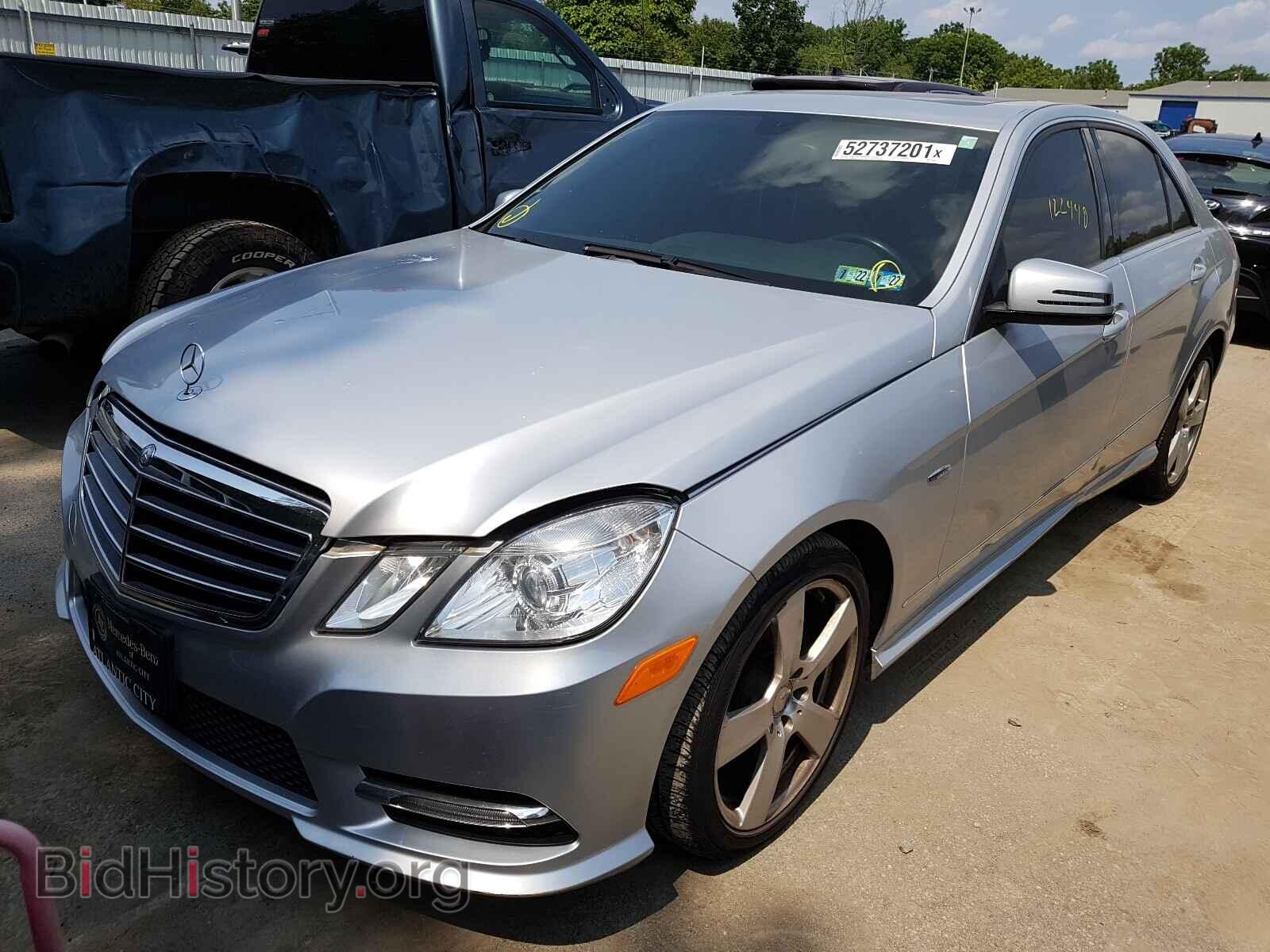 2012 MERCEDES-BENZ E-CLASS - VIN: WDDHF8JBXCA628880 - Photo 2