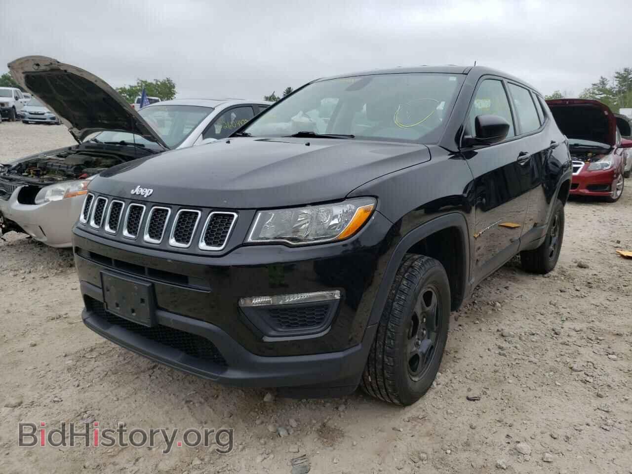 2018 JEEP COMPASS - VIN: 3C4NJDAB6JT423034 - Фото 2