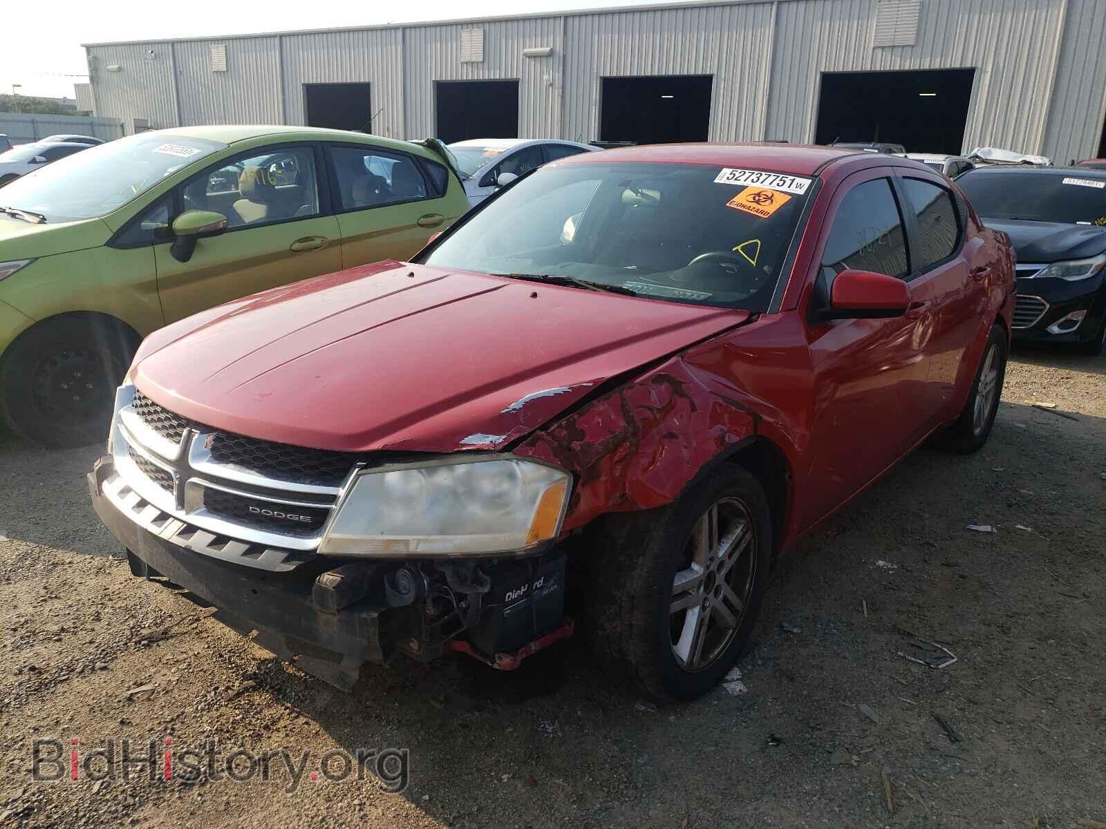 2012 DODGE AVENGER - VIN: 1C3CDZCB2CN194948 - Фото 2