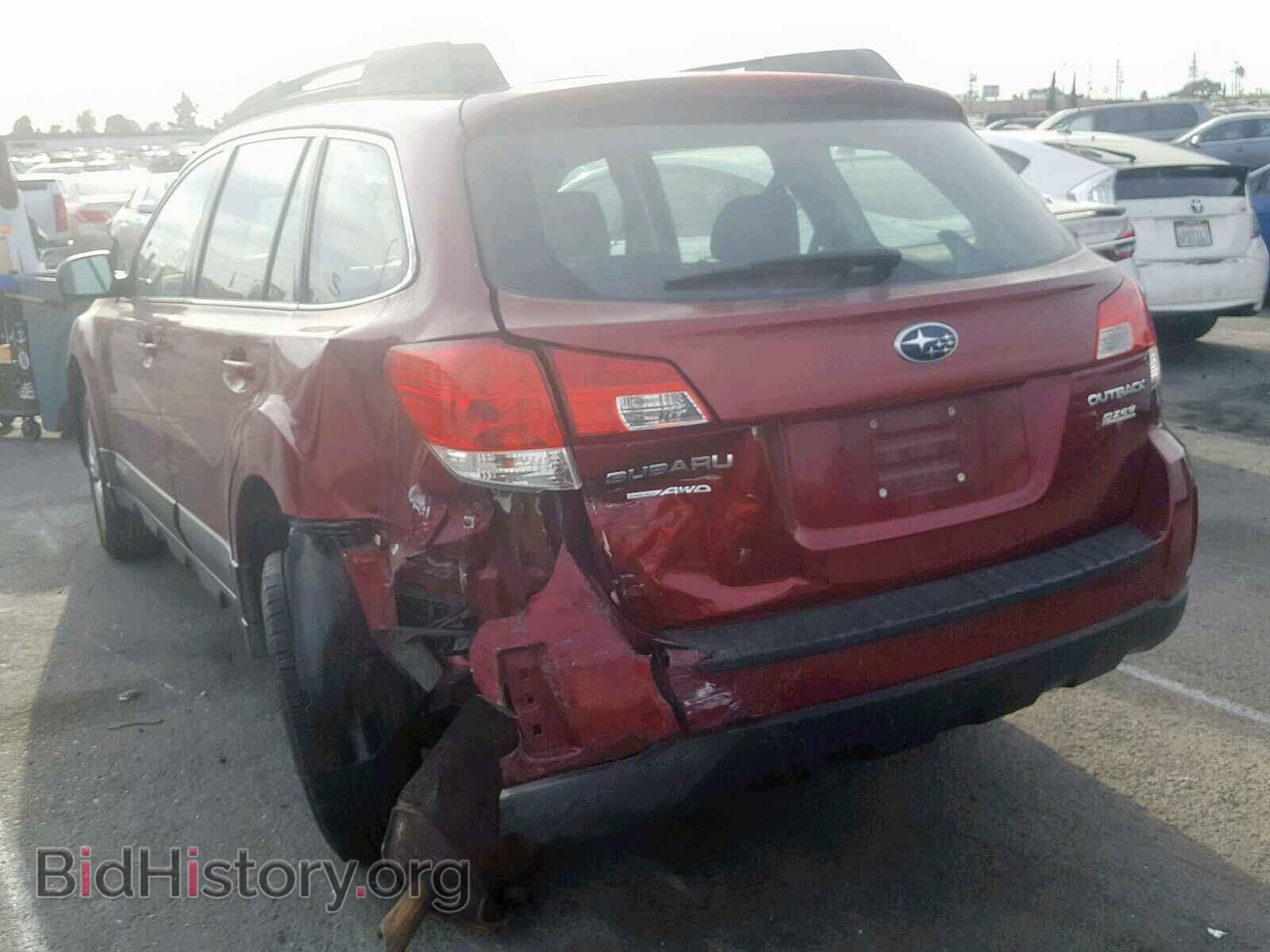 2012 SUBARU OUTBACK 2. - VIN: 4S4BRBAC8C3203672 - Фото 3