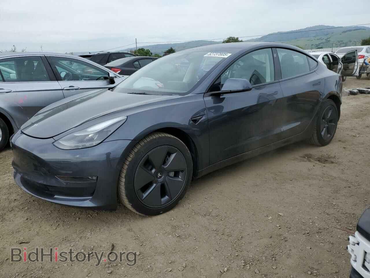 Photo 5YJ3E1EB8NF207145 - TESLA MODEL 3 2022