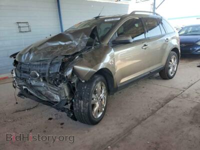 2013 Ford EDGE SEL, серый — VIN 2FMDK3JC8DBB75232, Copart