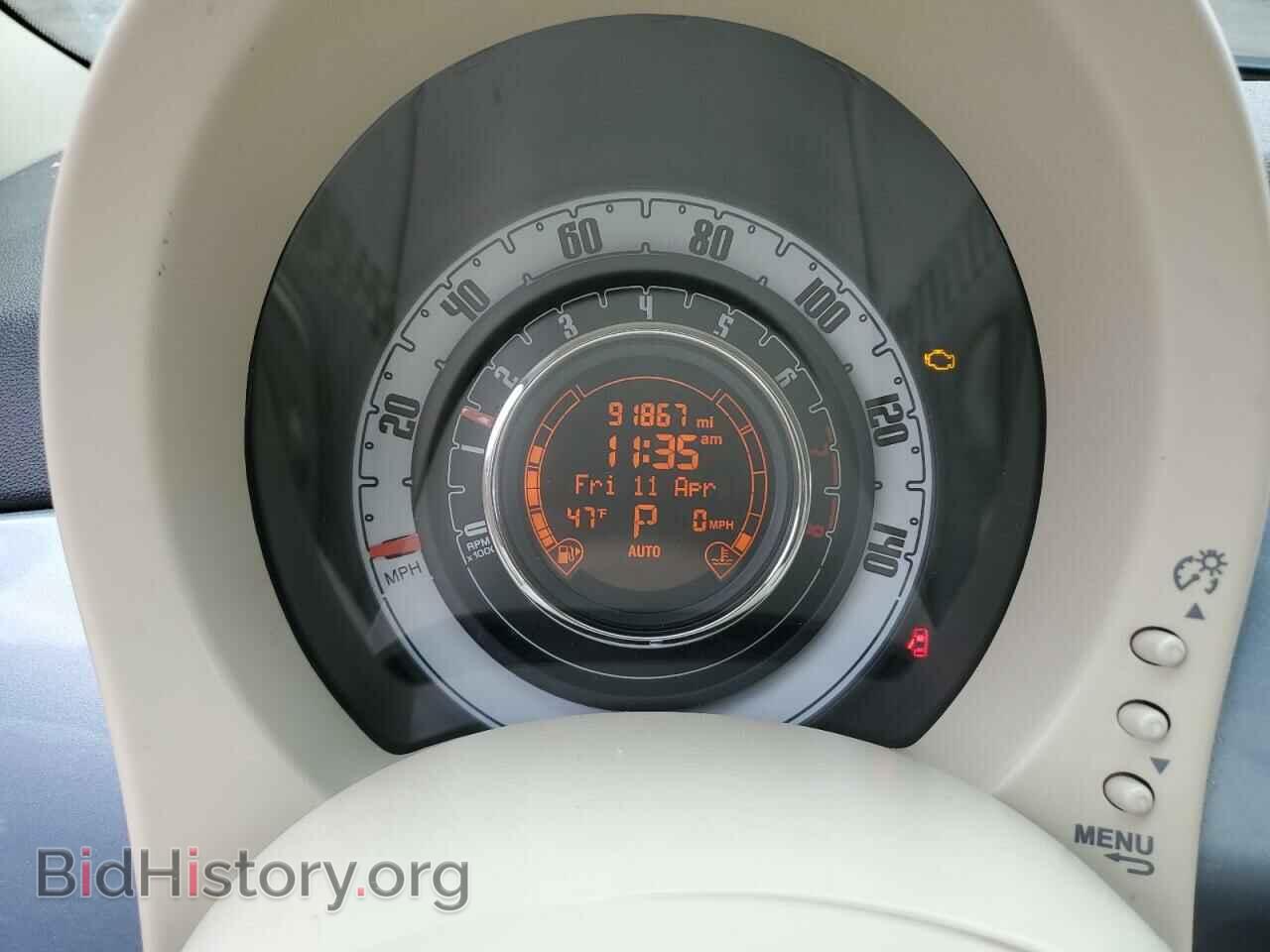 2015 FIAT 500 - VIN: 3C3CFFAR9FT555959 - Фото 9