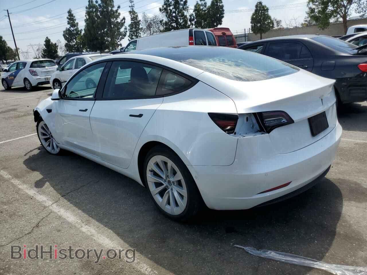 2022 TESLA MODEL 3 - VIN: 5YJ3E1EA2NF145135 - Photo 2