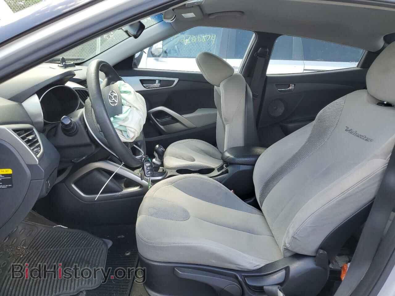 2012 HYUNDAI VELOSTER - VIN: KMHTC6AD1CU020078 - Фото 7