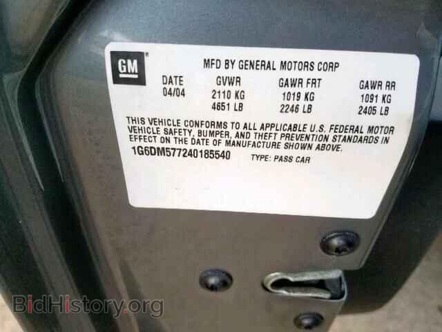2004 CADILLAC CTS - VIN: 1G6DM577240185540 - Фото 10