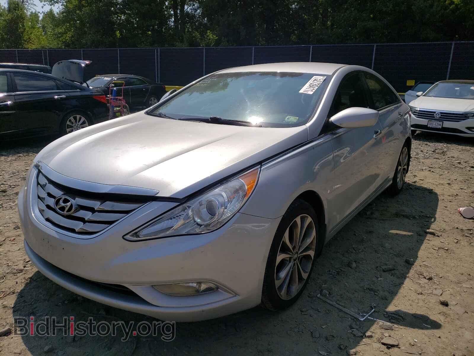 2013 HYUNDAI SONATA - VIN: 5NPEC4AB2DH804376 - Фото 2