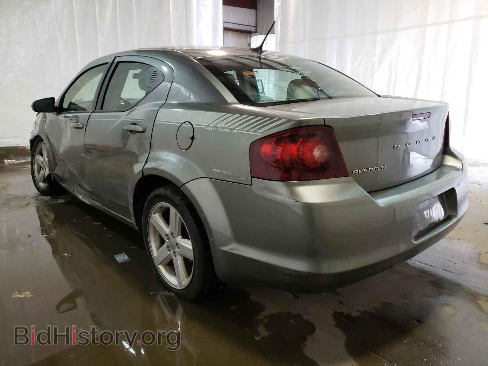 2013 DODGE AVENGER - VIN: 1C3CDZAB6DN665214 - Фото 3