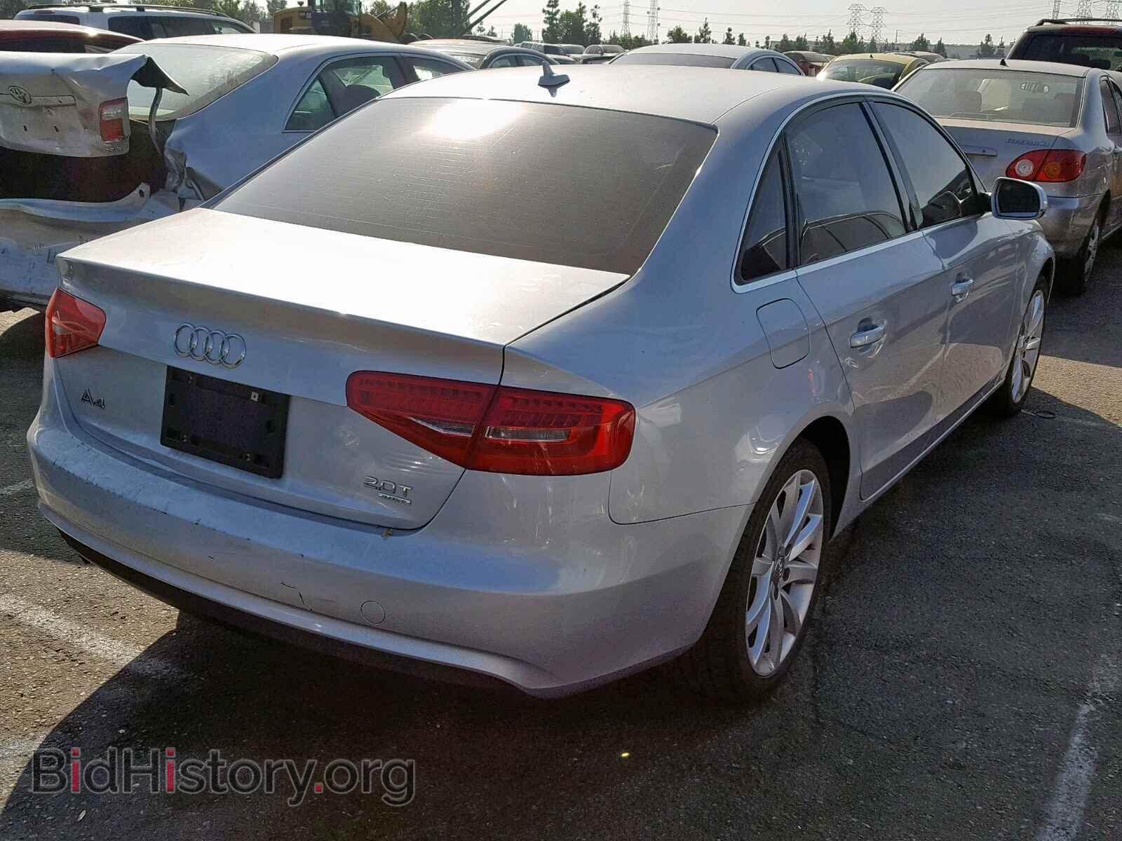 2013 AUDI A4 - VIN: WAUFFAFL7DN021269 - Photo 4