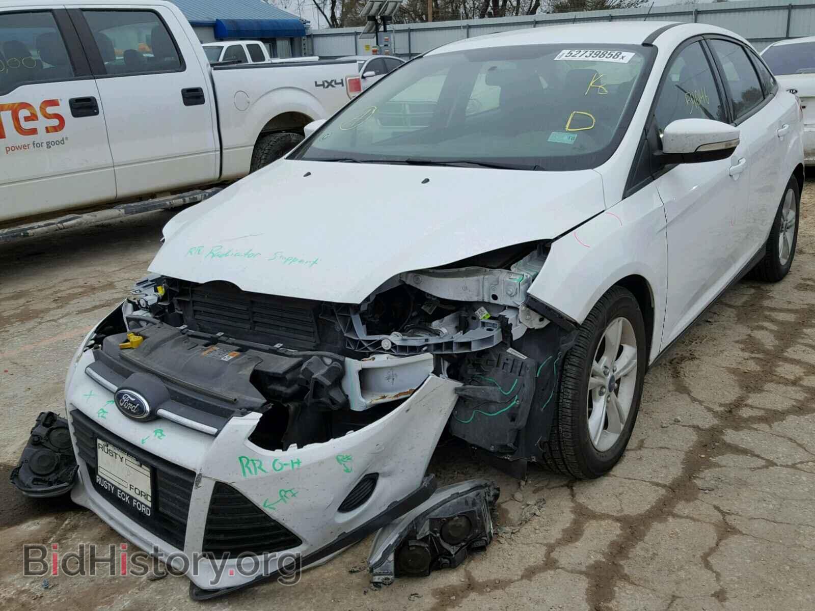 2014 FORD FOCUS - VIN: 1FADP3F25EL431100 - Фото 2