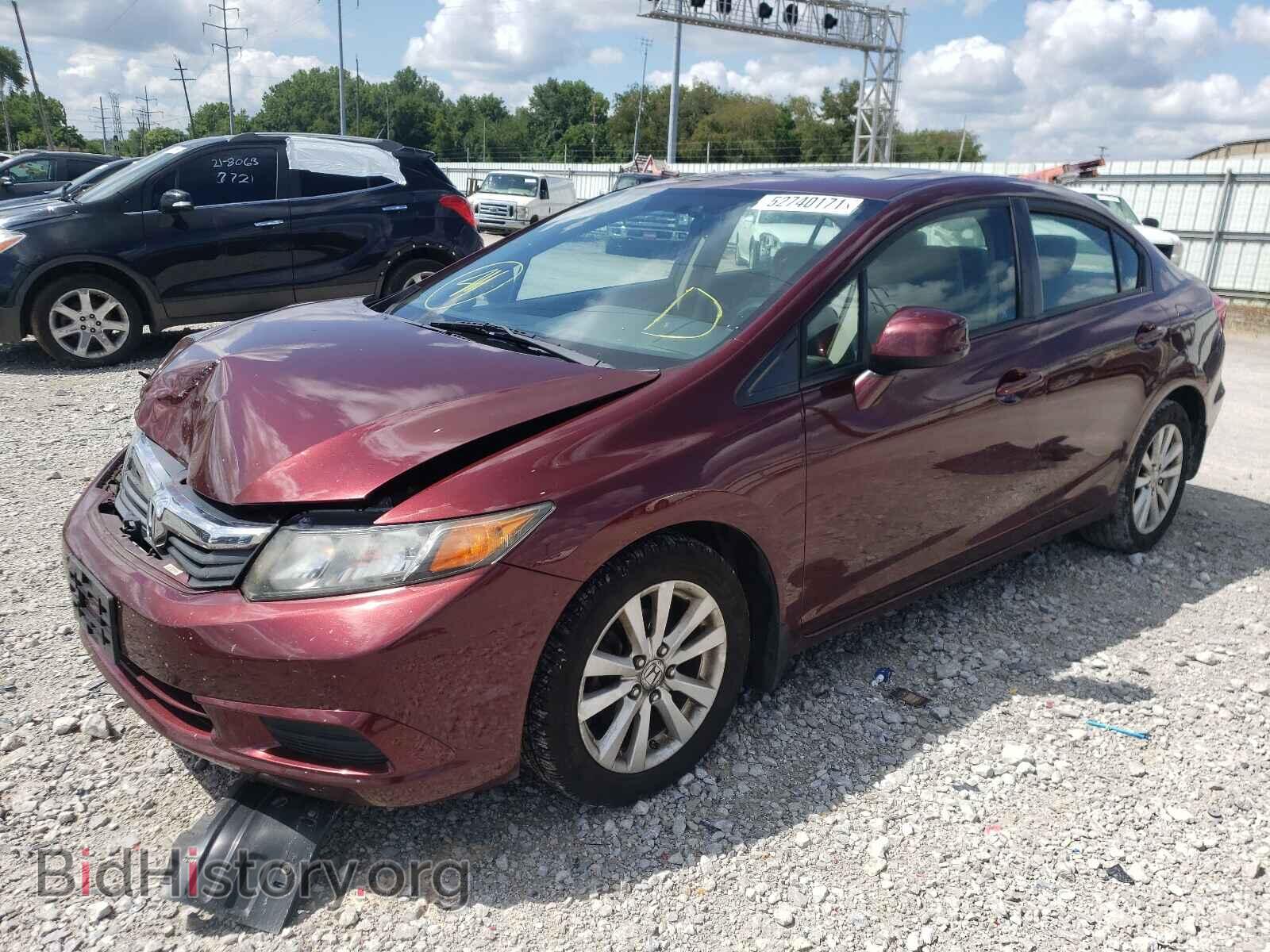 2012 HONDA CIVIC - VIN: 19XFB2F87CE029715 - Фото 2