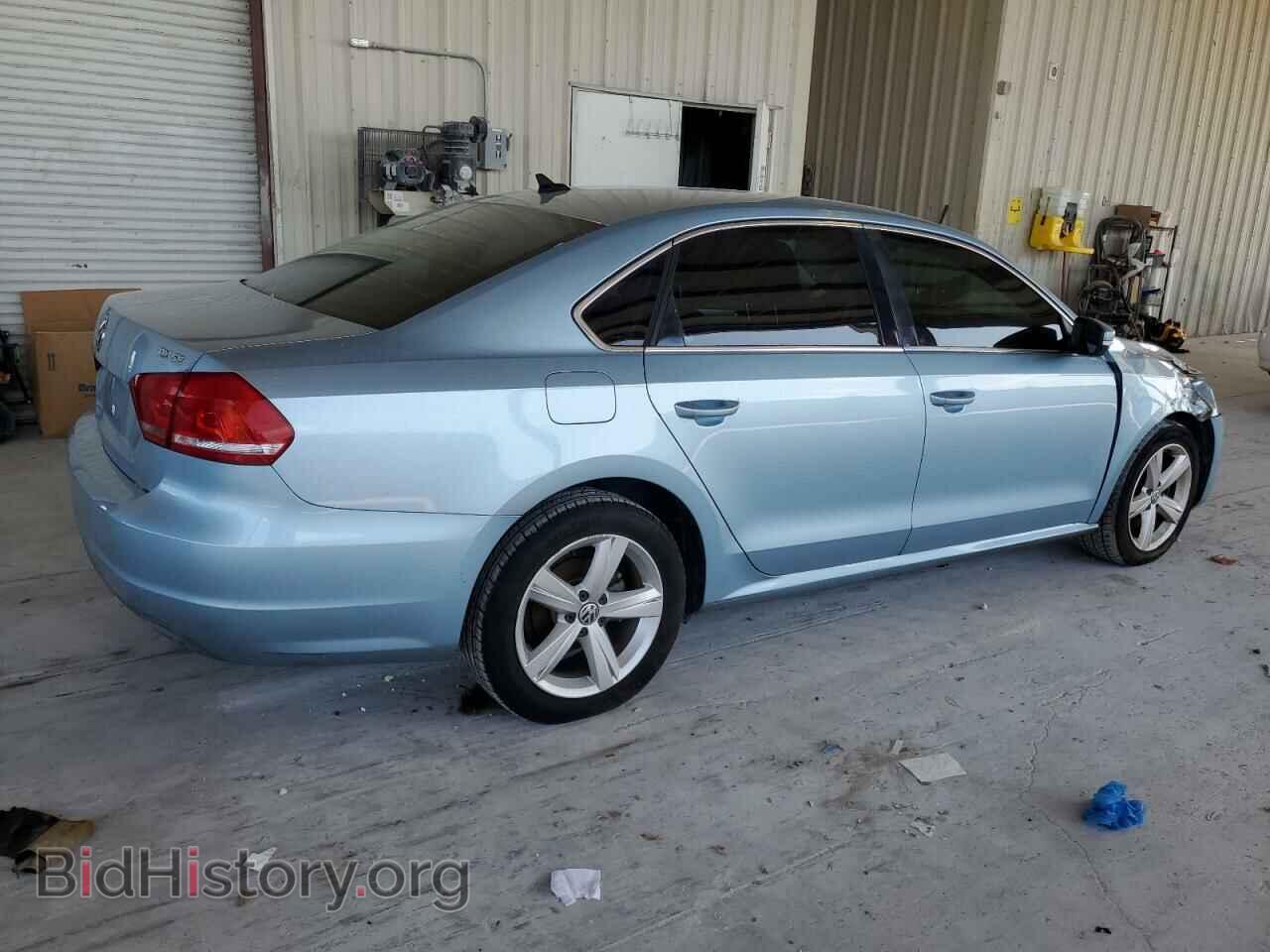 2013 VOLKSWAGEN PASSAT - VIN: 1VWBN7A32DC101652 - Фото 3