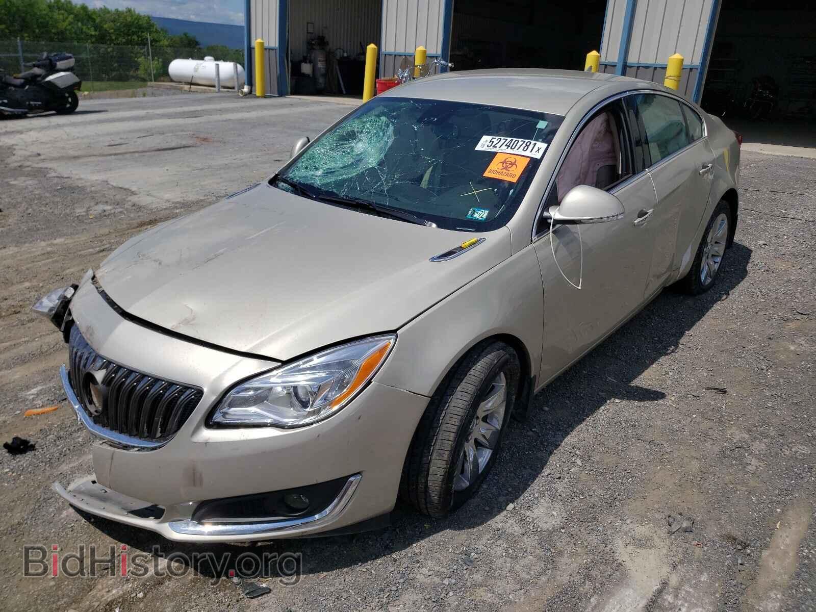 2014 BUICK REGAL - VIN: 2G4GN5EX0E9285665 - Фото 2
