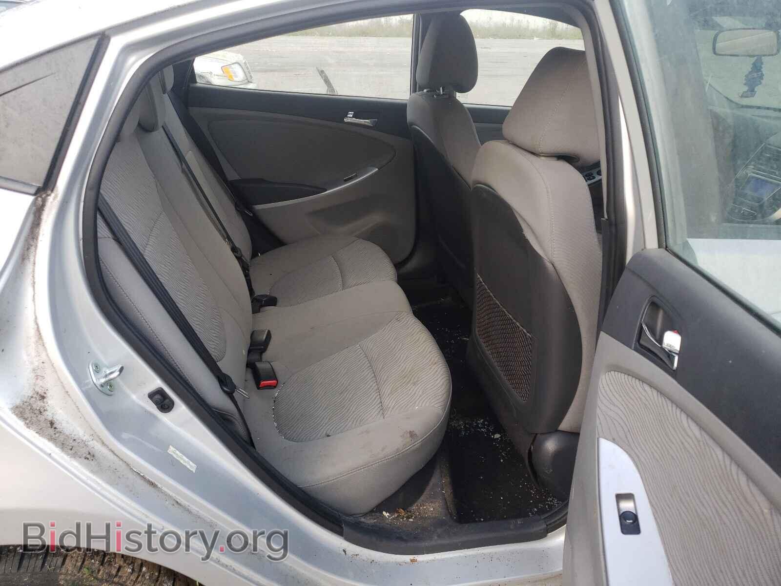 2014 HYUNDAI ACCENT - VIN: KMHCU4AE4EU717001 - Фото 6