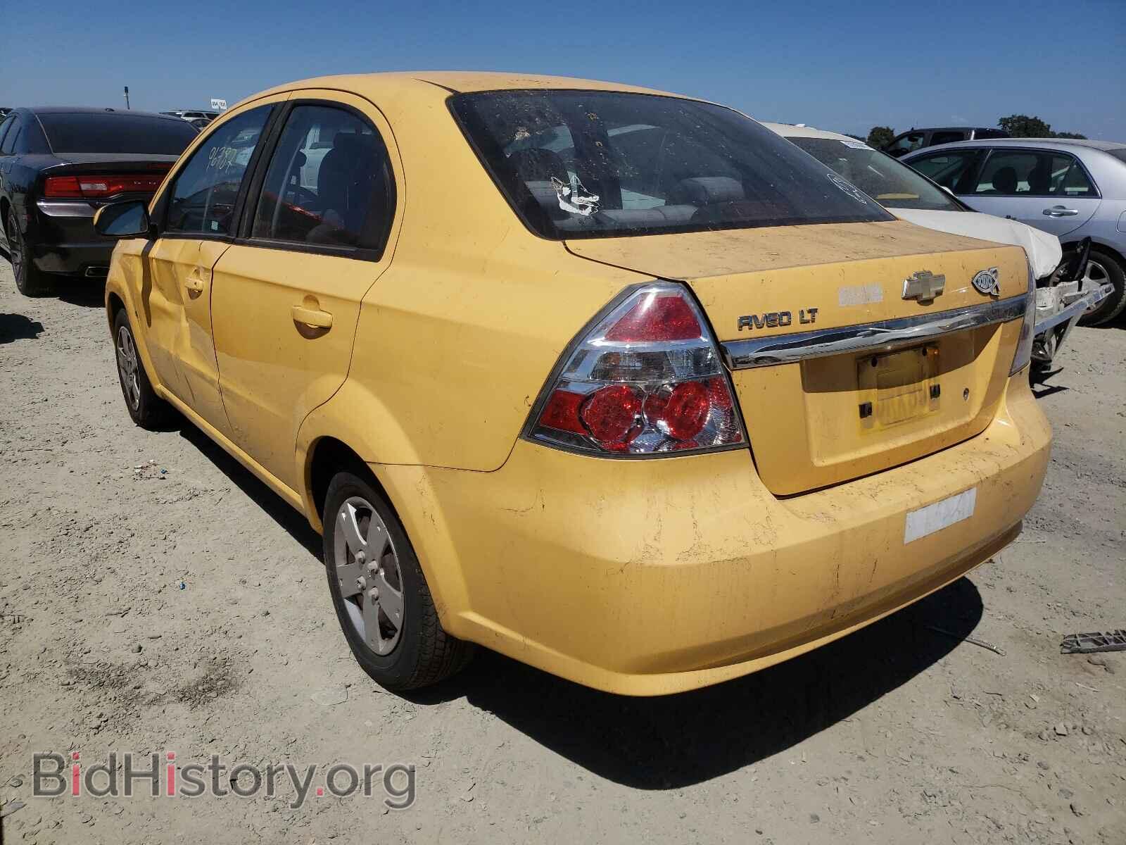 2009 CHEVROLET AVEO - VIN: KL1TD56E49B309402 - Фото 3