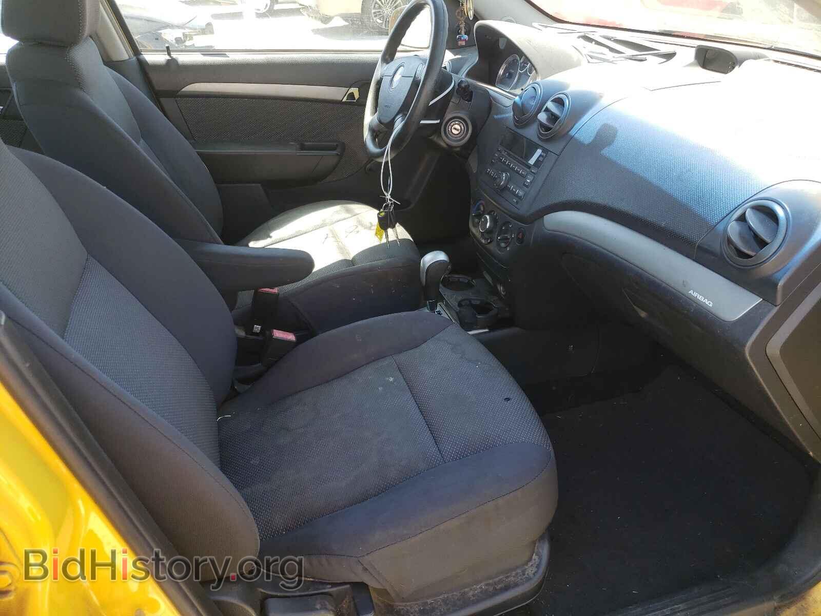 2009 CHEVROLET AVEO - VIN: KL1TD56E49B309402 - Фото 5