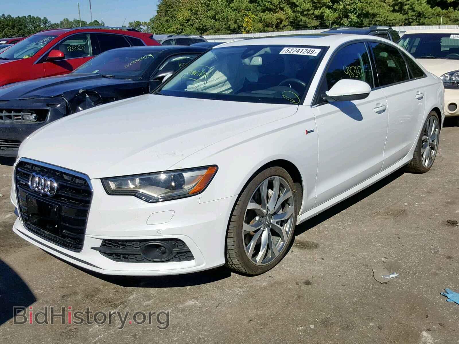 2013 AUDI A6 - VIN: WAUJGBFC7DN007790 - Фото 2