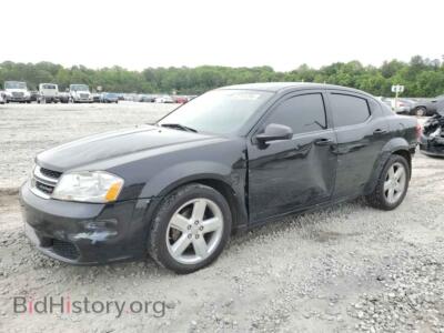 2013 Dodge AVENGER SE, black — VIN 1C3CDZAB7DN680644, Copart