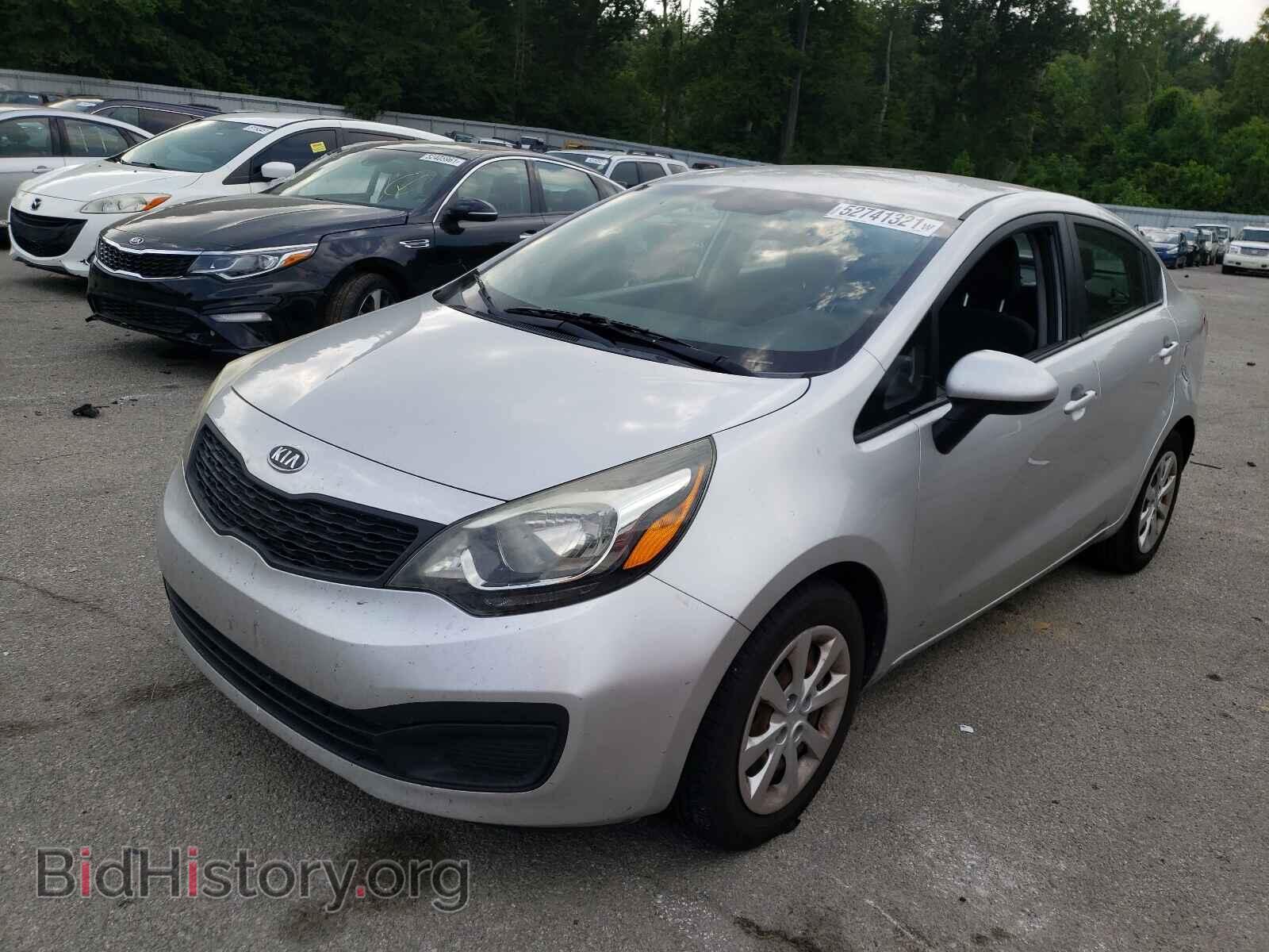 2013 KIA RIO - VIN: KNADM4A30D6127014 - Фото 2