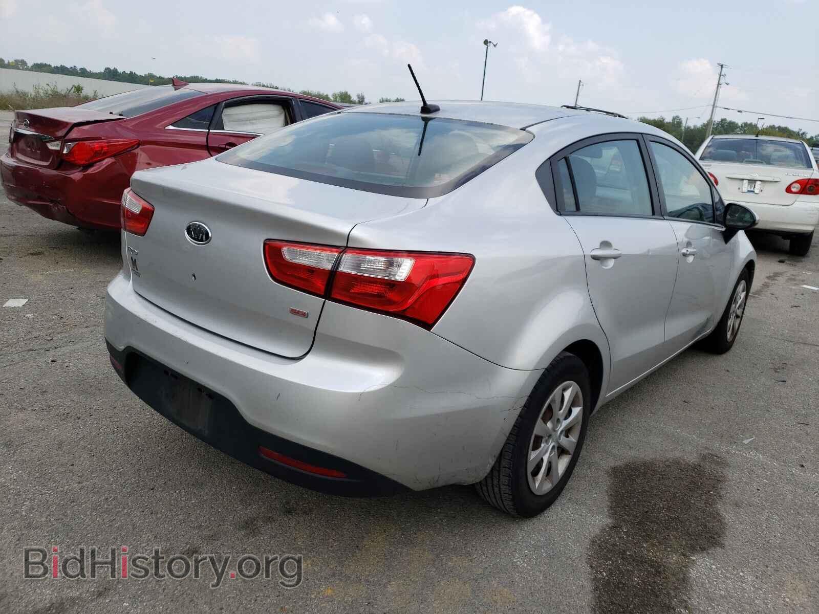 2013 KIA RIO - VIN: KNADM4A30D6127014 - Фото 4